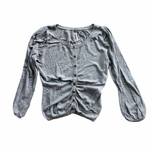 Margaret O'Leary Gray Button-Down Women's Shirt